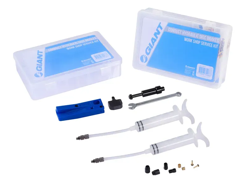 2020 Giant Conduct Hydraulic Disc Brakes Workshop Service Kit in White
