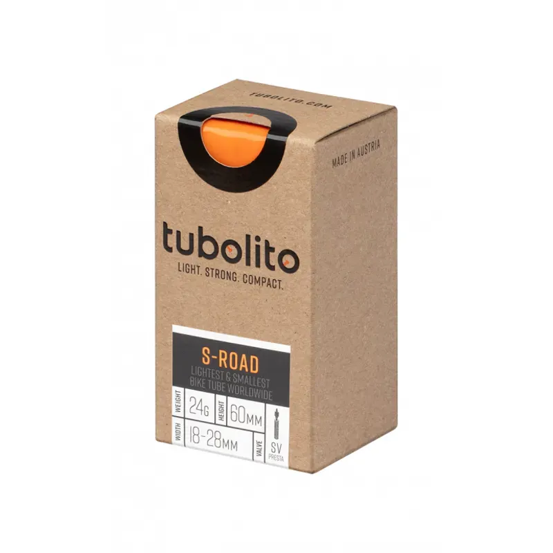 Turbolito S-Tubo Road Tubes in Orange-6