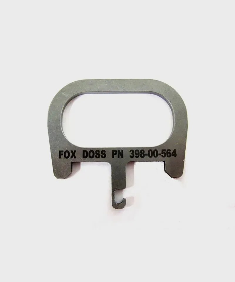 Fox DOSS Clevis 2013 Seatpost Hook in Silver