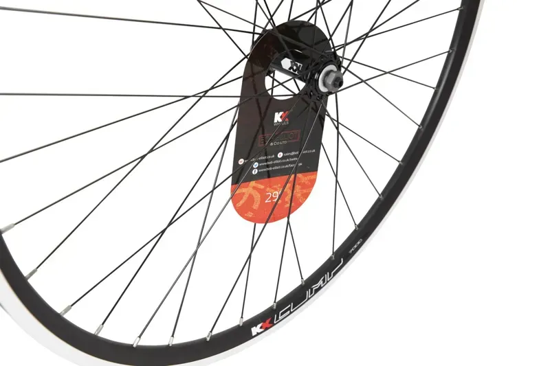 KX Wheels MTB 29 29er Doublewall QR Rim Brake Front Wheel in Black-2