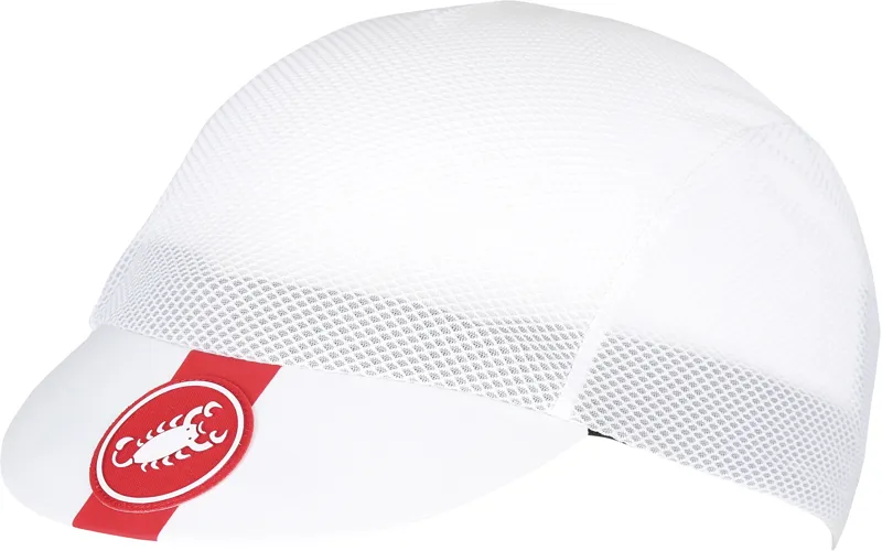Castelli A/C Cycling Cap in White
