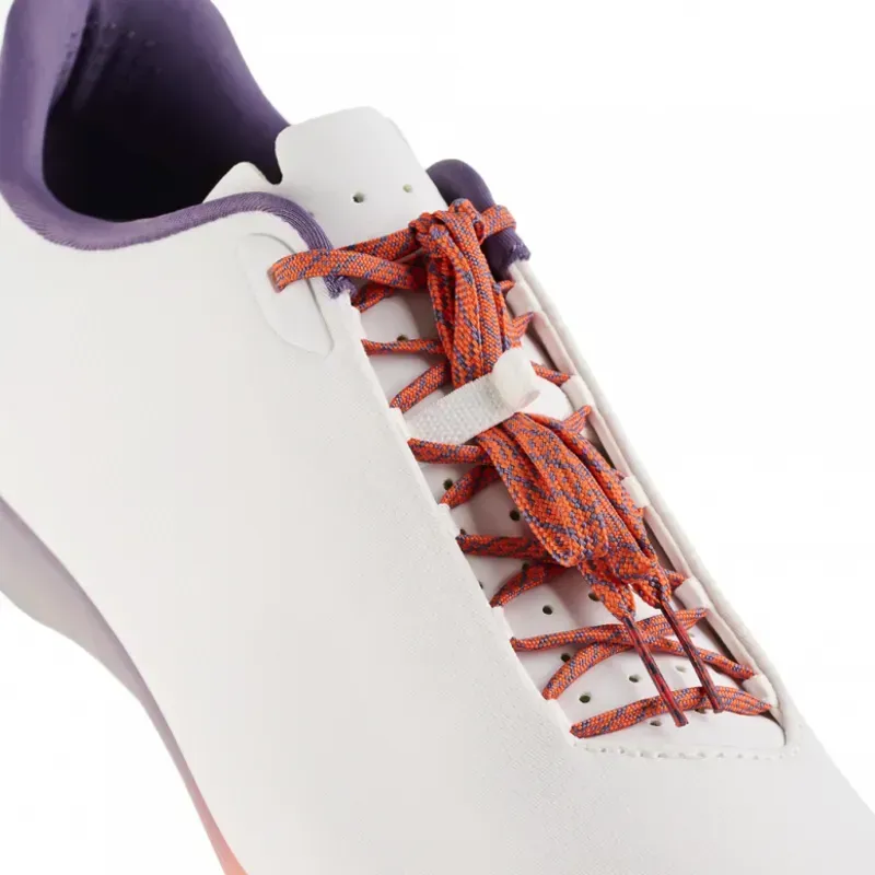 Fizik Tempo Beat Shoes in White/Orange-3