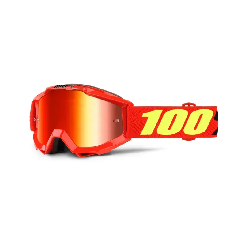100% Accuri Youth Goggles in Red Mirror Lens/Saarinen