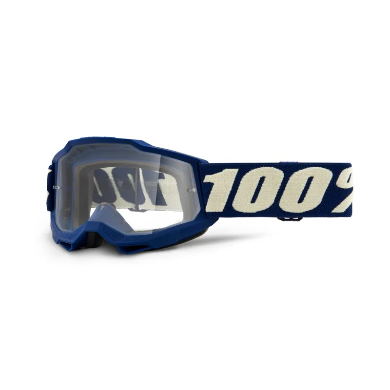 100% Accuri 2 Clear Lens Youth Goggles in Marine