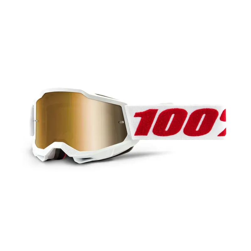 100% Accuri 2 Youth Goggles in Gold Mirror Lens/Denver