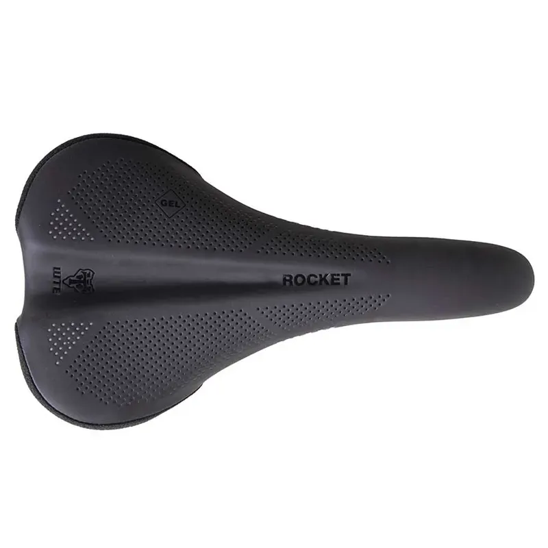 WTB Rocket 265x150mm Wide Cromoly Saddle in Black-3