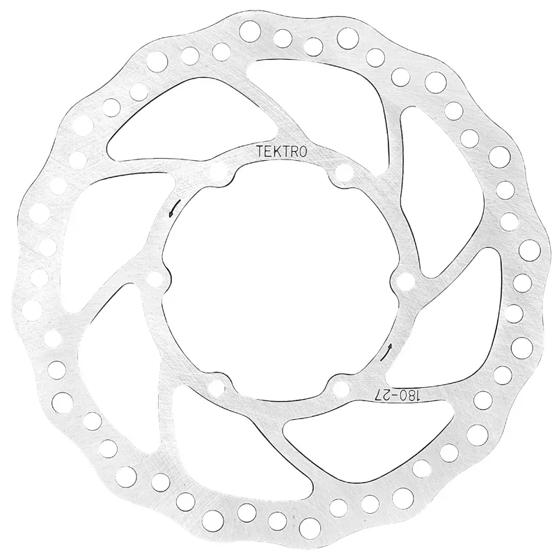 Tektro TR24 180mm Lyra Disc Rotor in Silver-3
