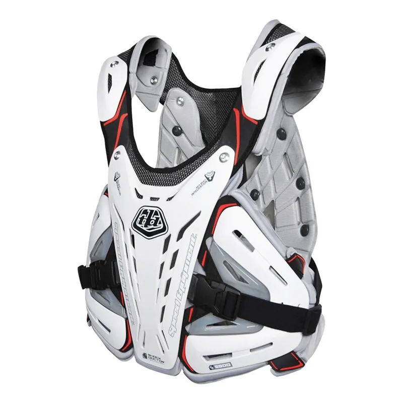 2020 Troy Lee Designs BG5900 Chest Protector in White 