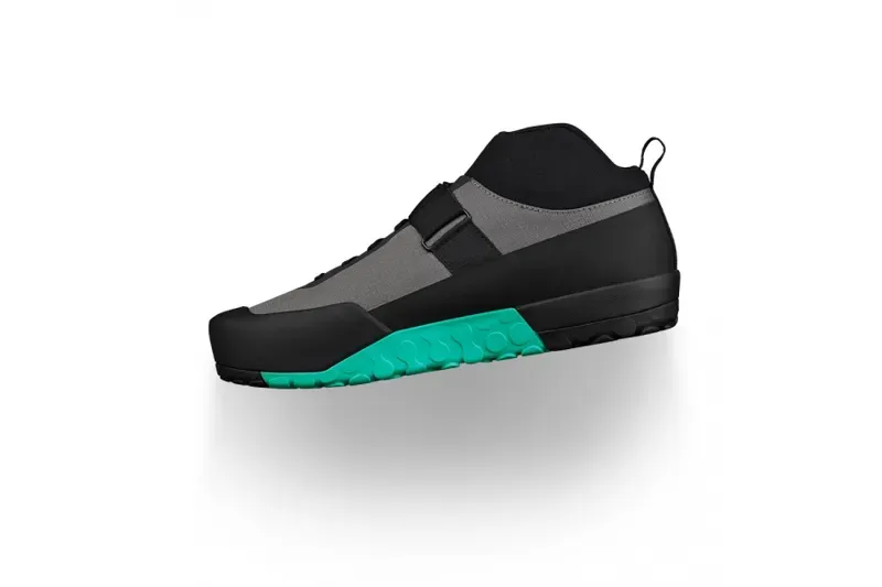 Fizik Gravita Tensor Flat MTB Shoes in Grey/Aqua-1