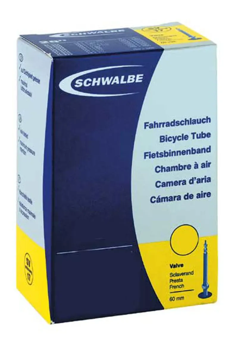 Schwalbe Presta Valve Inner Tube - SVS17 60mm 700x28/47/27x1 1/4-inch