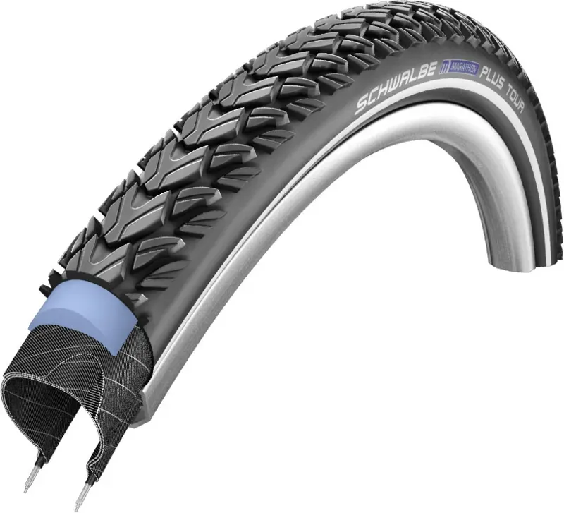 Schwalbe Marathon Tyre - Plus Tour Performance SmartG Endurance Reflex