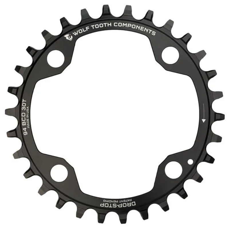 Wolf Tooth 64 BCD 26t Chainrings in Black