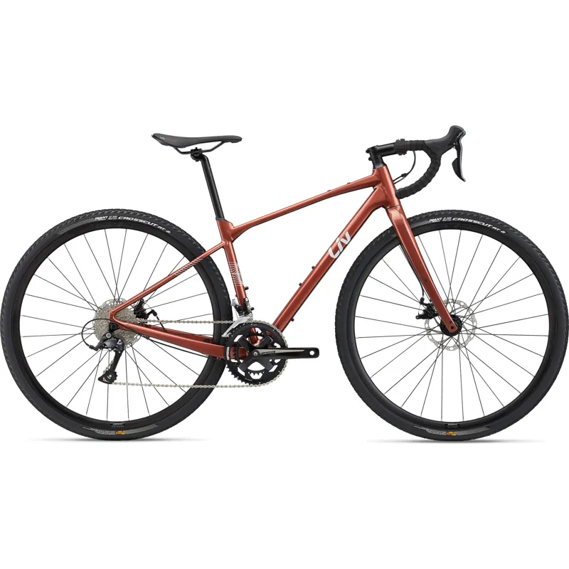 2022 Liv Devote 2 Gravel Road Bike in Terracotta