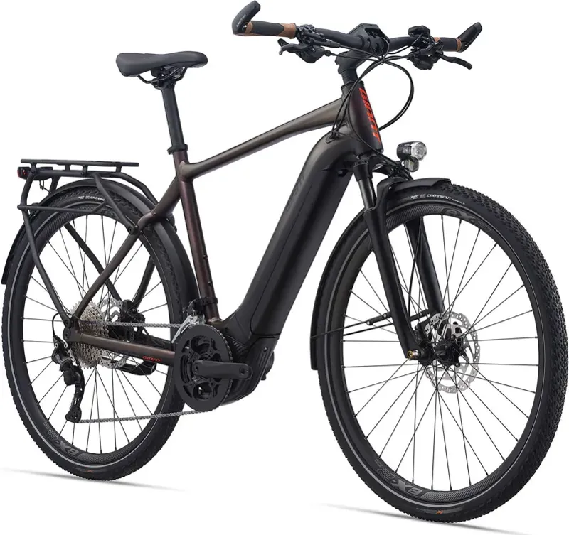 2021 Giant Explore E+ 1 Pro Electric Bike in Purple