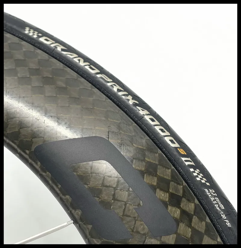 Corima 73 Deep Section Rim Brake Carbon Tubular  Wheelset QR Shimano Freehub-8