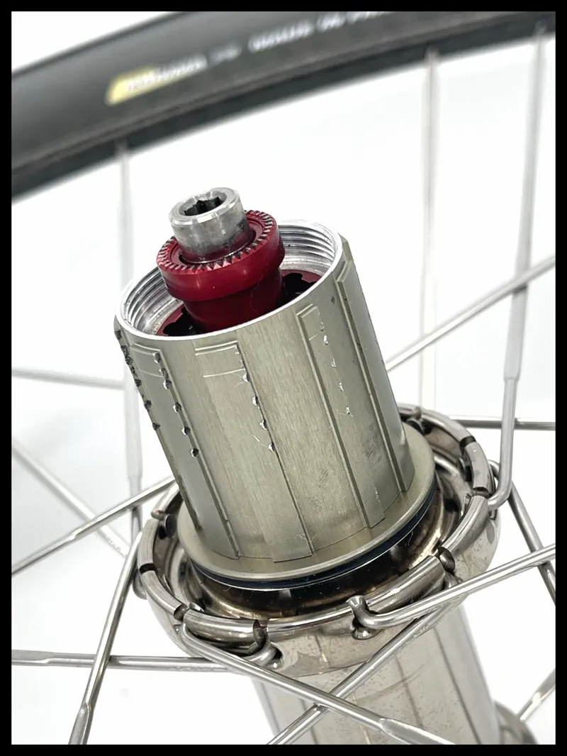 Corima 73 Deep Section Rim Brake Carbon Tubular  Wheelset QR Shimano Freehub-6