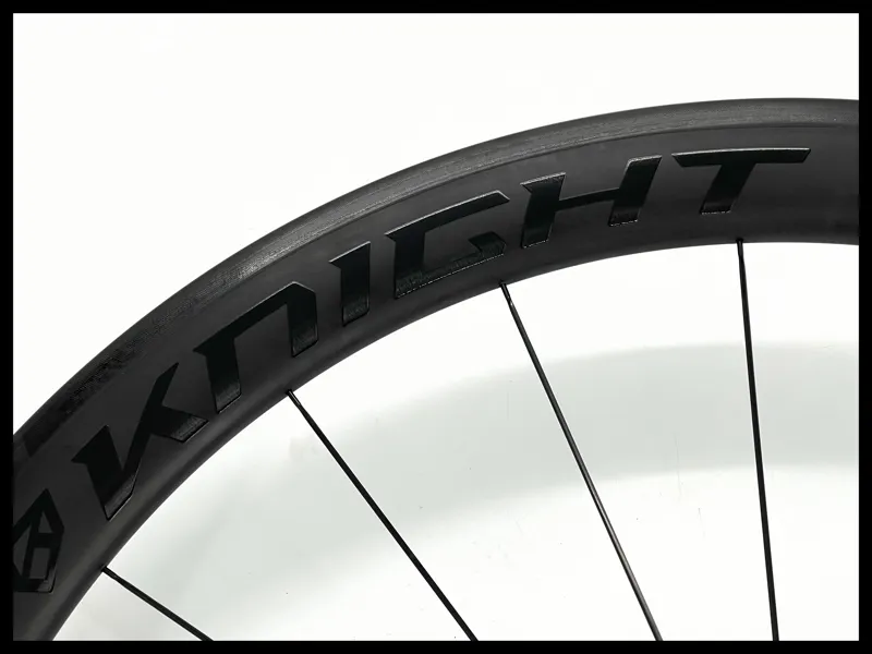 Knight 50 TLA Carbon Carbon Tubeless Rim QR Wheelset-3