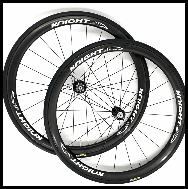 Knight Composites 35 Clincher R45 Wheels Chris King Hubs Rim QR Shimano FH
