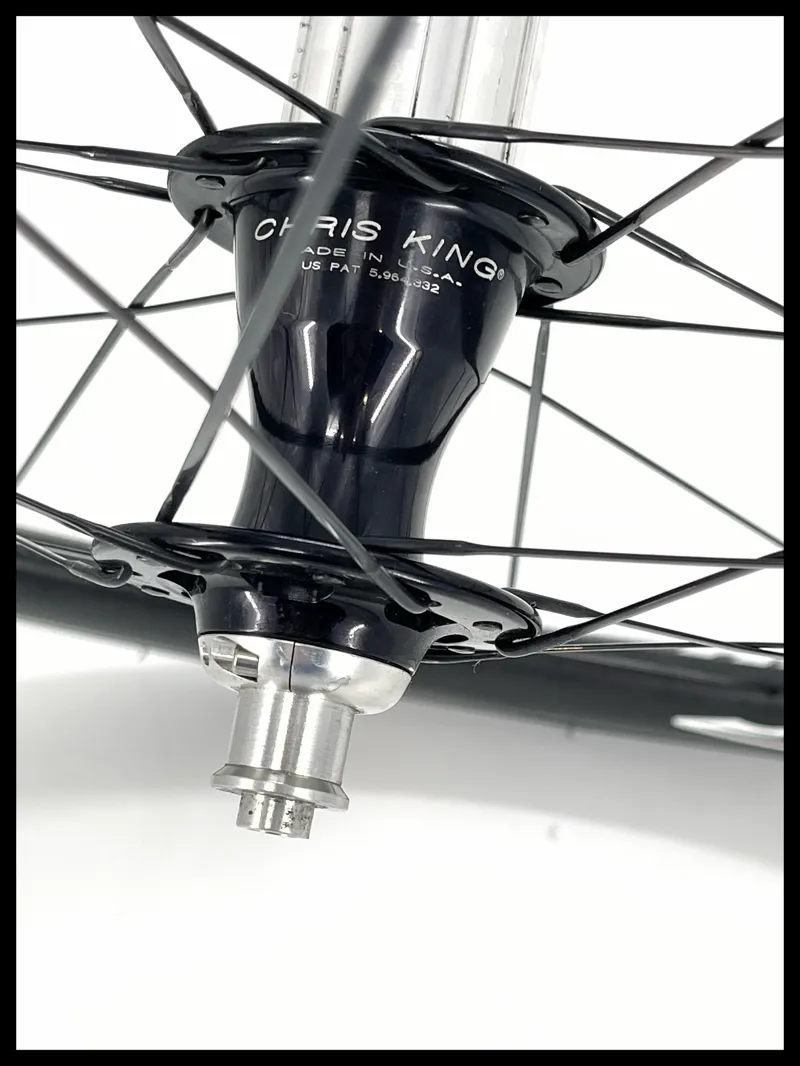 Knight Composites 35 Clincher R45 Wheels Chris King Hubs Rim QR Shimano FH-7