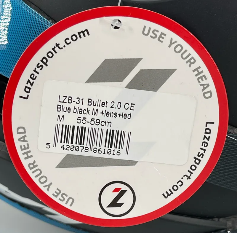 Bullet 2.0 Helmet M Black/Blue-7