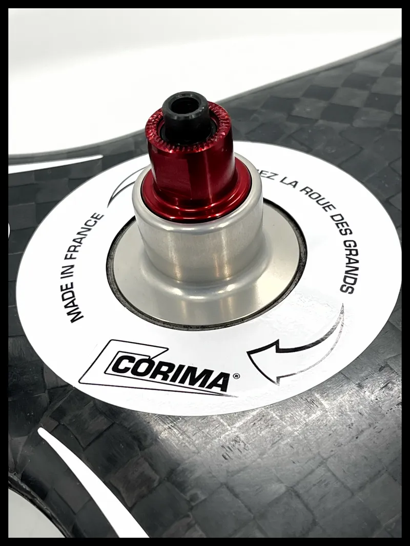 Corima Tri-spoke Rim Brake QR Front Tubular Wheel-2