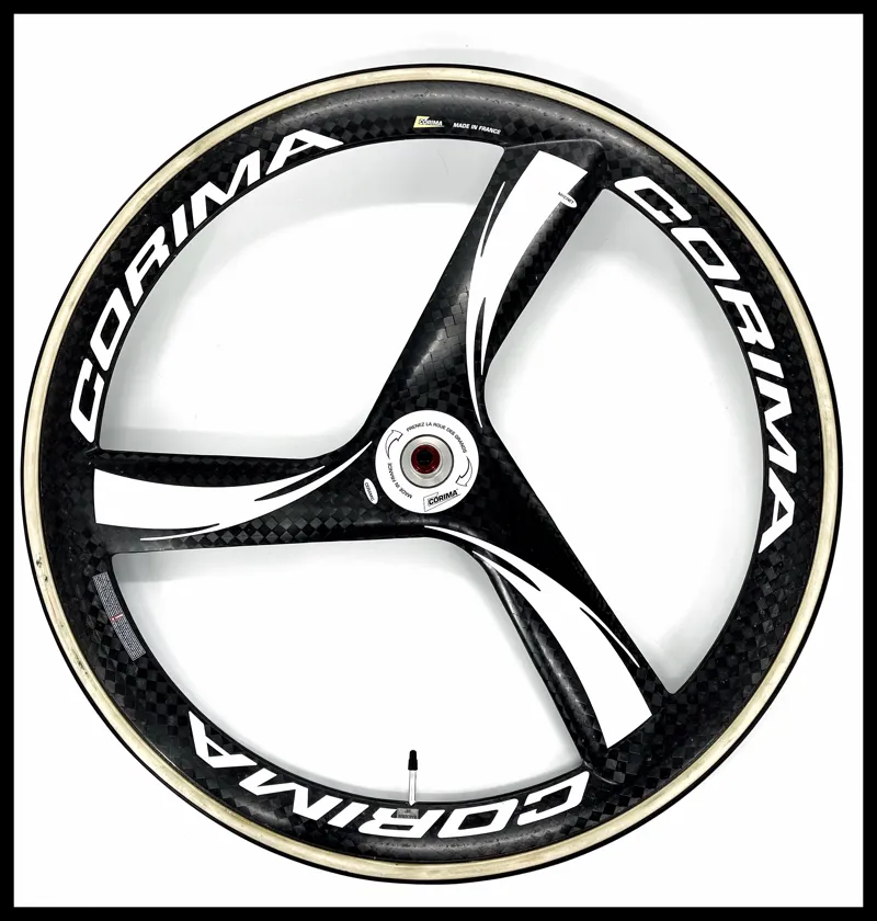 Corima Tri-spoke Rim Brake QR Front Tubular Wheel