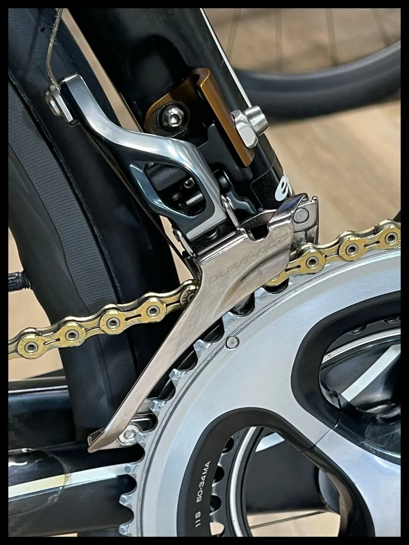 Orbea Orca 51cm Dura Ace Mechanical Black Rim Brake Road Bike-4