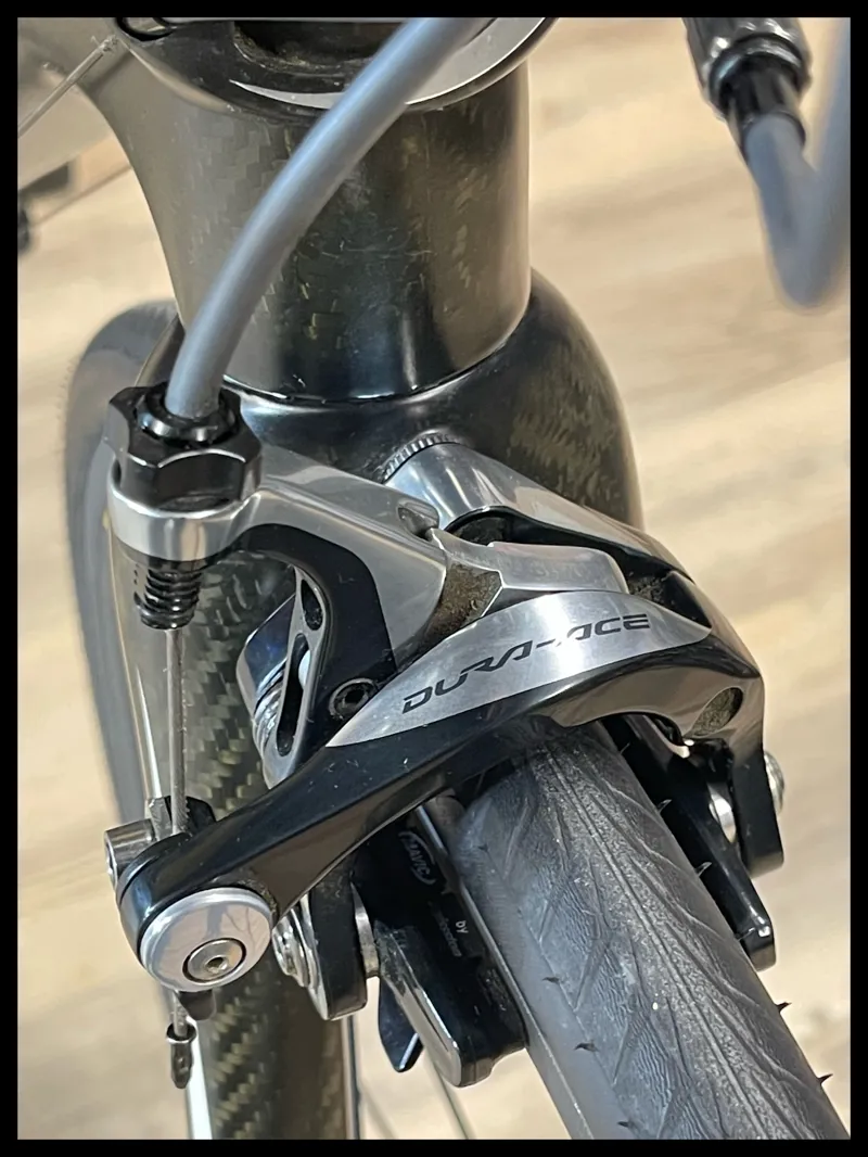 Orbea Orca 51cm Dura Ace Mechanical Black Rim Brake Road Bike-6