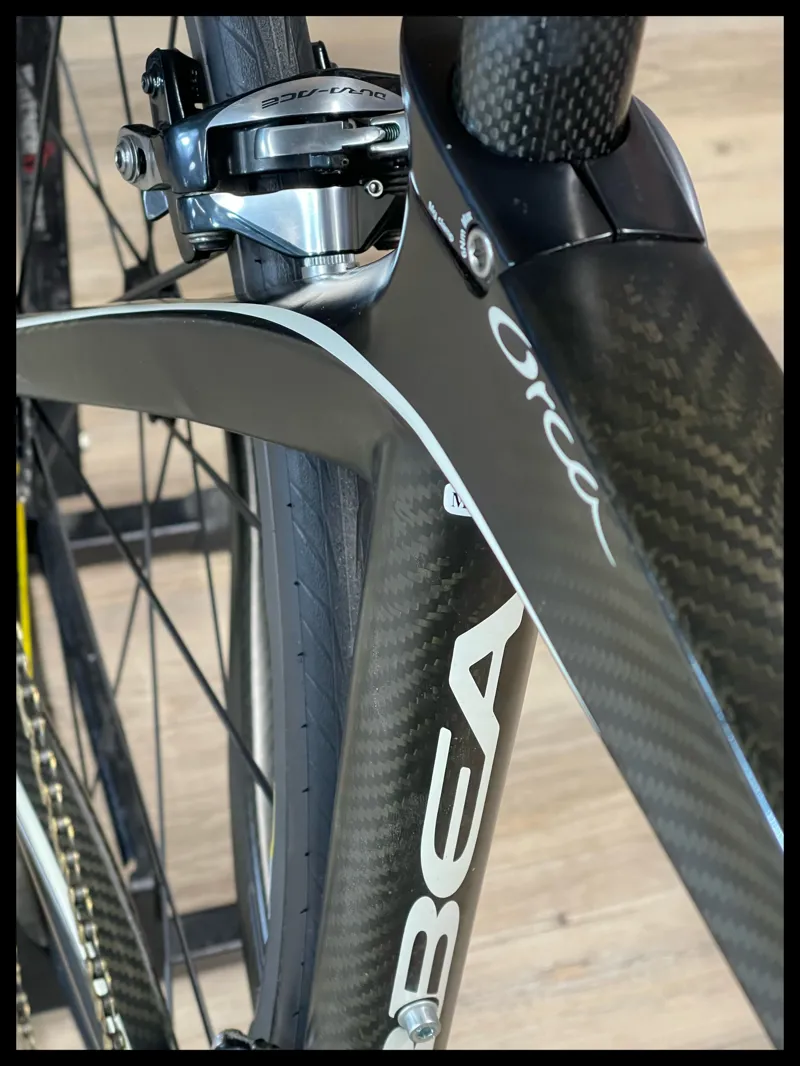 Orbea Orca 51cm Dura Ace Mechanical Black Rim Brake Road Bike-2