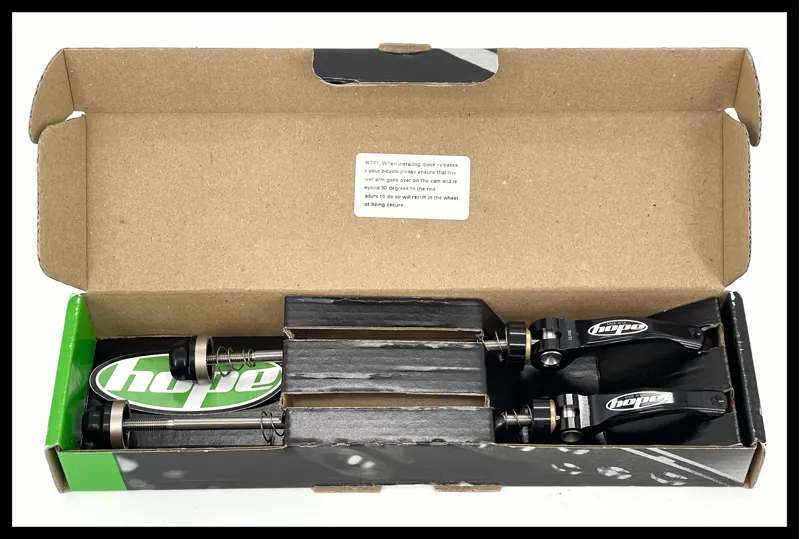 Hope QR Skewer Set Black 135 mm and 100 mm-1