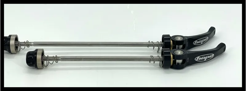 Hope QR Skewer Set Black 135 mm and 100 mm