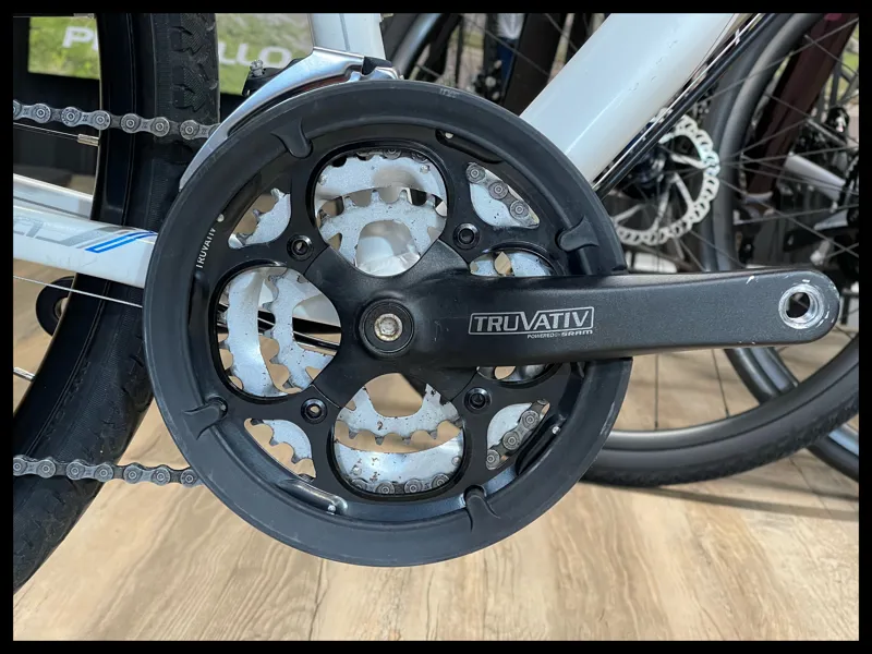 Carrera Crossfire 3 19 inch Frame White Hybrid-6