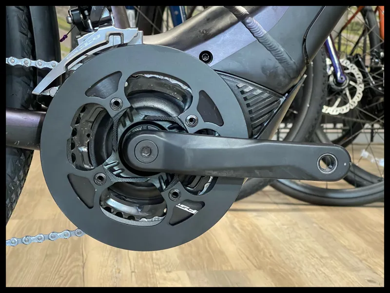 Explore E+ 1 Pro STA 25km/h Medium Rosewood Women's Hybrid-6