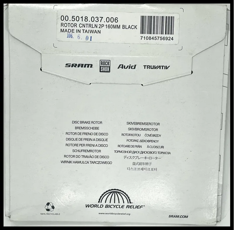 Rotor Centerline 2 Piece 160mm includes Ti Rotor Bolts-3