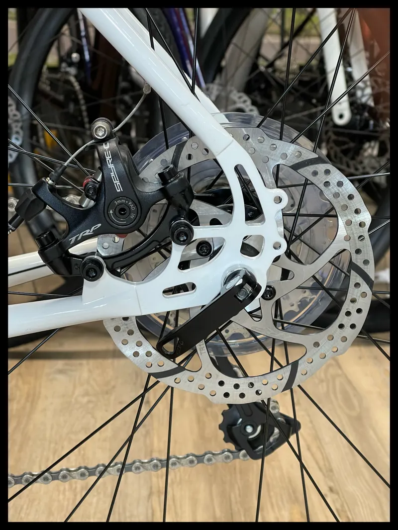 GENESIS CROIX DE FER 10 Medium White Gravel Bike-7