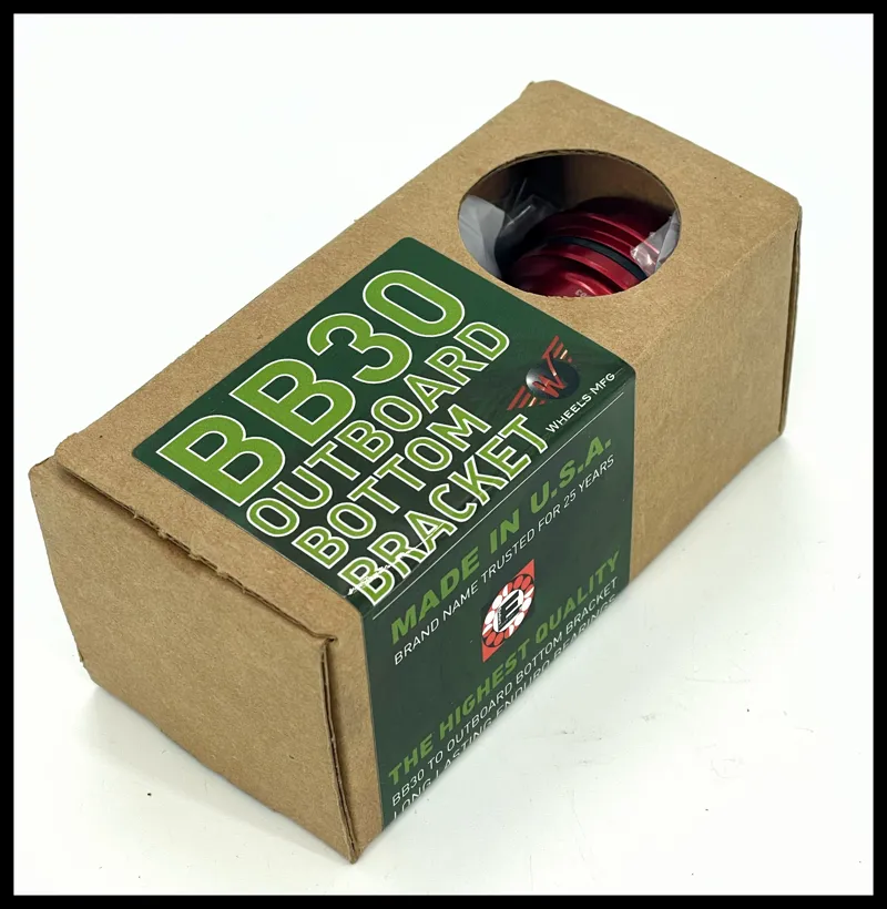 BB30 to Outboard Bottom Bracket - SRAM Compatible - Red