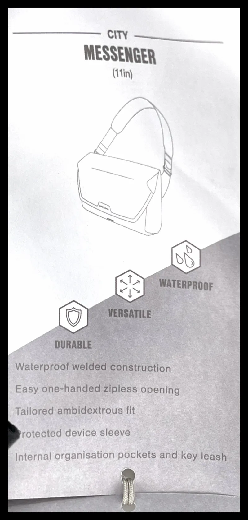 Apidura City Messenger Bag 11 inch-3