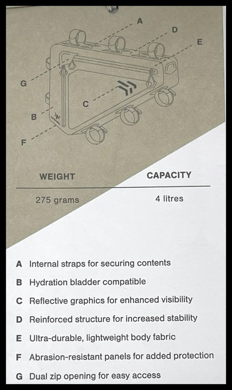 Apidura Backcountry Full Frame Pack 4L-4