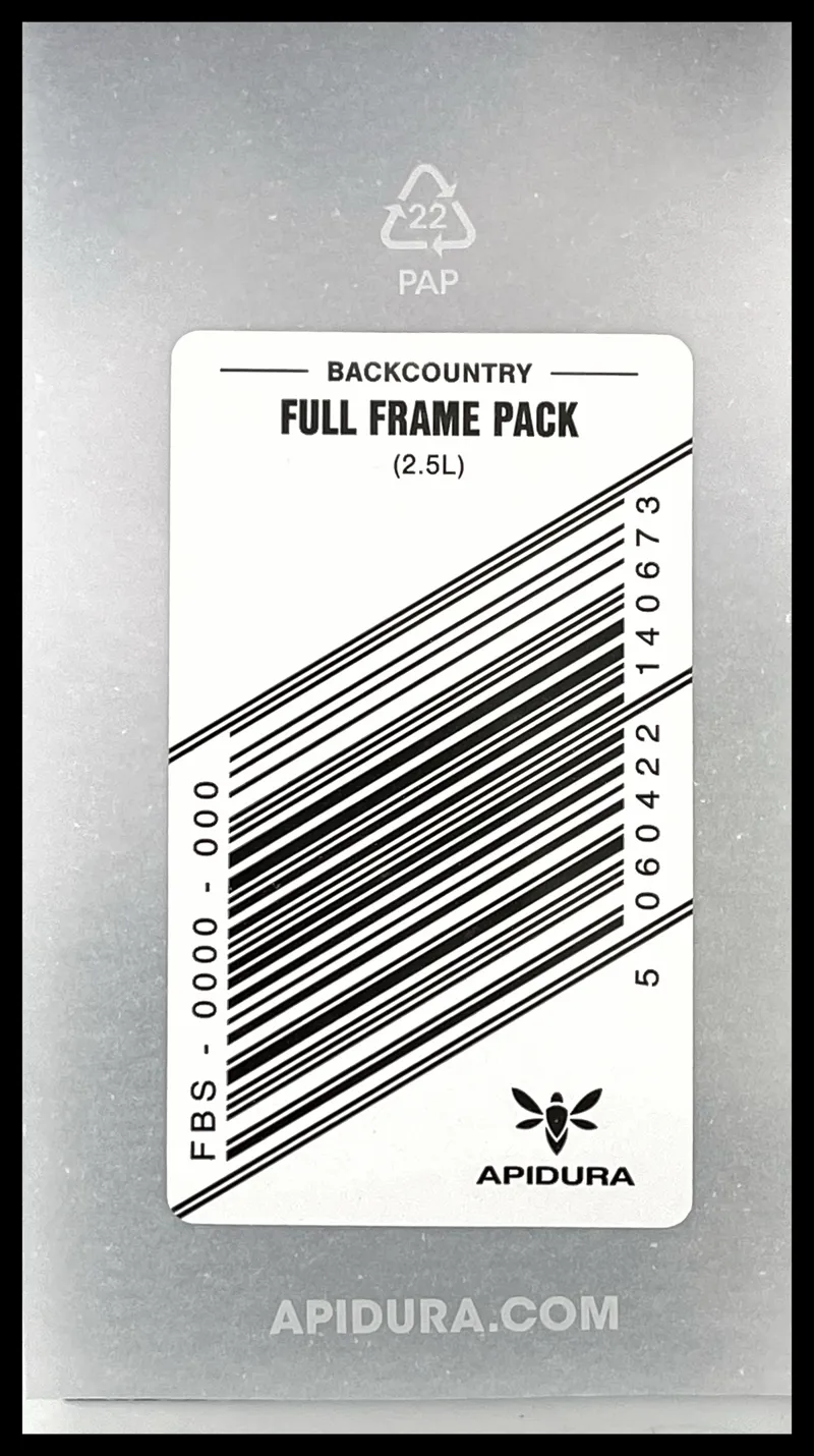 Apidura Backcountry Full Frame Pack 2.5L-4