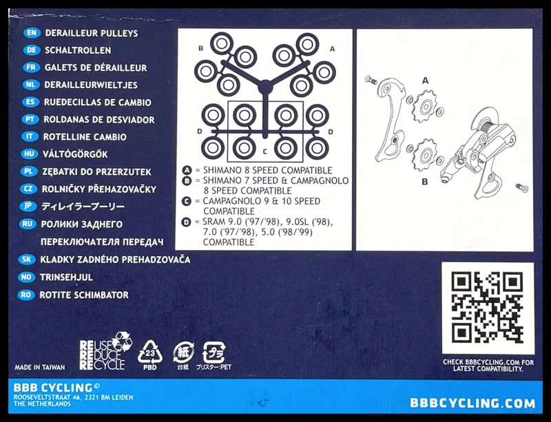 BBB RollerBoys Ceramic Jockey Wheels BDP-11-1