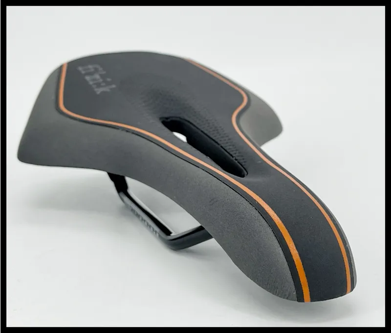 Fizik Luce S Alloy Regular145 mm Black Anthracite Orange Womens saddle