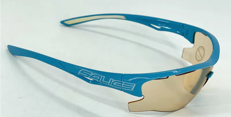 Salice 011 CRX Sport Sunglasses - Photochromic - Turquoise/CRX Smoke-1