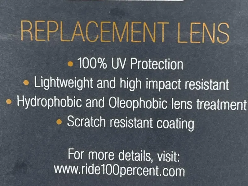 100 Speedcraft Replacement Photochromic Lens-3