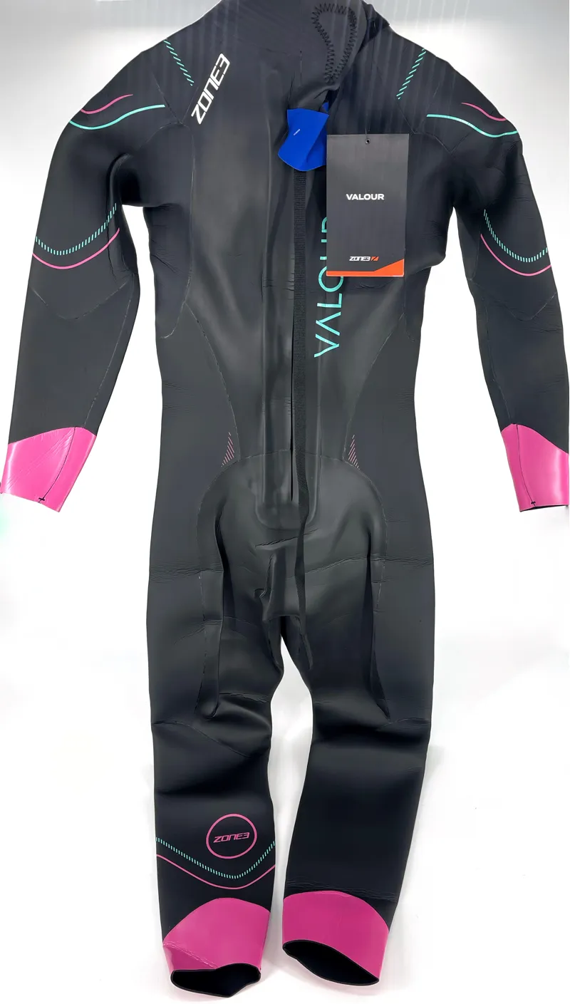 Zone3 Valour Womens Wetsuit Black Pink M-1