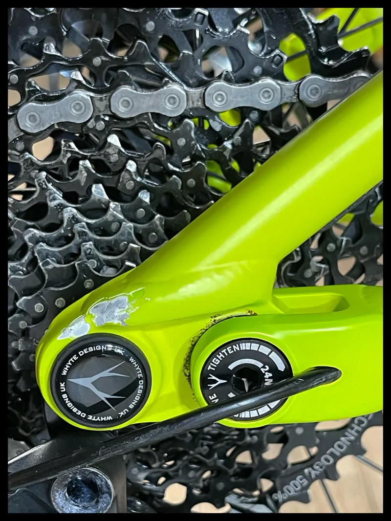 WHYTE T130 C-RS Medium Fluro-Yellow 27.5er-6