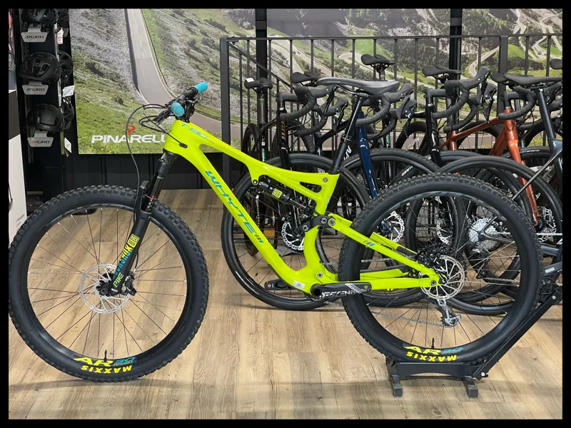 WHYTE T130 C-RS Medium Fluro-Yellow 27.5er-1