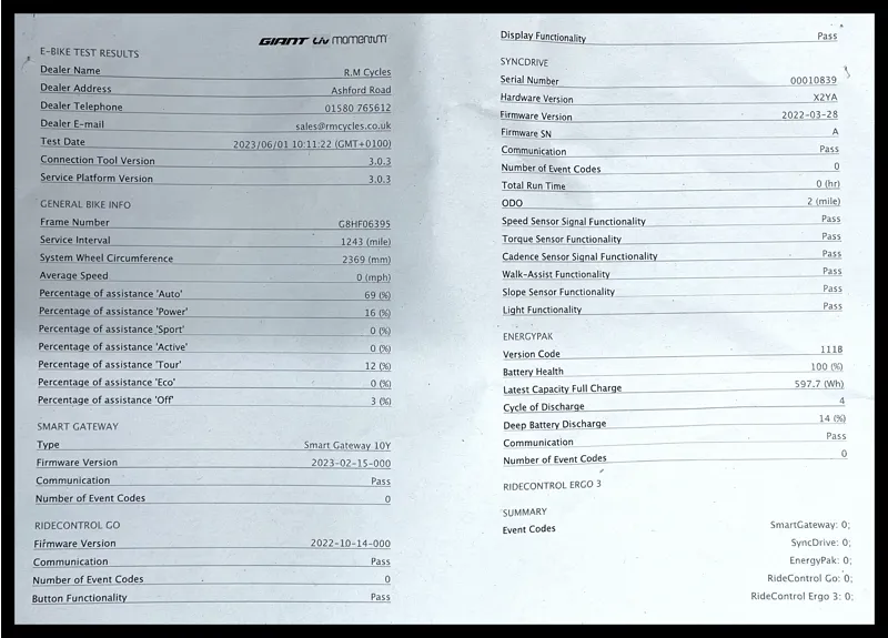 Trance X Advanced E+ 1 25km/h X-Large Panther/Phanthom Green 2022-13