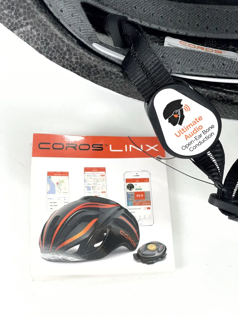 Coros Linx Smart Helmet M White-1