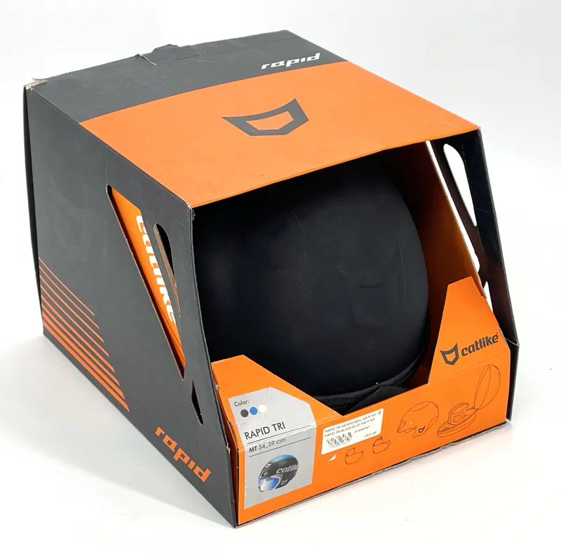 Catlike Rapid Tri Helmet MT Black/Blue-6