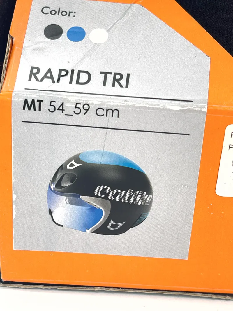 Catlike Rapid Tri Helmet MT Black/Blue-7